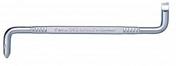 Отвёртка Z-образная, шл.6+РН2, серия 343 FELO 343 260 00