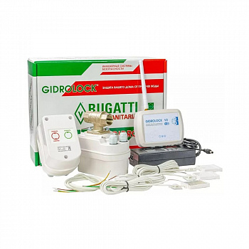 Комплект Gidrolock WIFI WINNER автономные с WIFI модулем для передачи данных BUGATTI 3/4 36203022