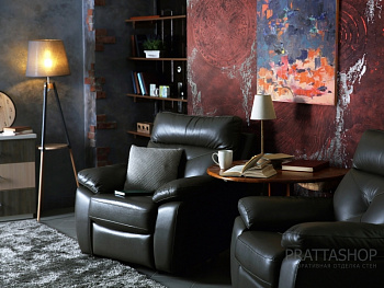 Акцентная стена в античном стиле