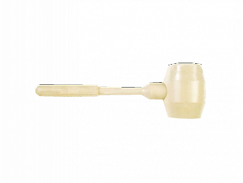 Киянка белая резиновая 1 кг BATTIPAV