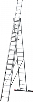 Лестница алюминиевая трехсекционная NV1230 артикул 1230317