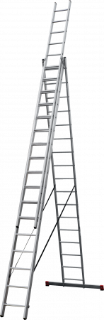 Лестница алюминиевая трехсекционная NV1230 артикул 1230317