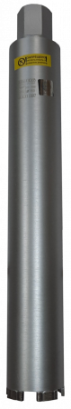 Коронка алмазная 68*450 Hilberg Laser 1 1/4 UNC HD708