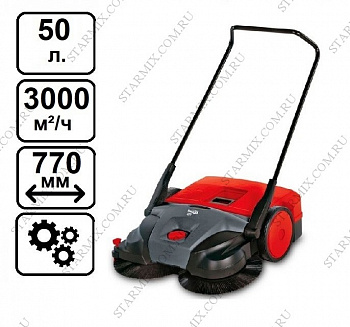 Подметальная механическая машина Starmix Haaga 477 Profi-Line (арт. 095325)