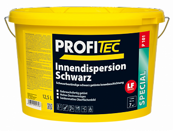 Краска PROFI Tec P101  черная Innendispersion SCHWARZ, 12,5 л