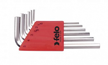 Набор ключей-шестигранников, 6 шт., серия 345 (в блистере) FELO 345 006 01
