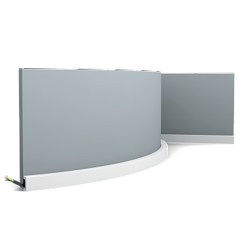 Гибкий U-образный плинтус CX190F U-PROFILE