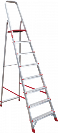 Профессиональная алюминиевая стремянка NV 3110 артикул 3110108