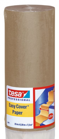 Укрывная бумага с малярной лентой 7дн 25м:0,3 м Tesa