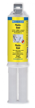 Двухкомпонентный конструкционный клей Plastic-Bond 24 мл WEICON wcn10565024