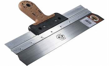 Шпатель с узким полотном, рукоятка пробка, толщина лезвия 0,5мм