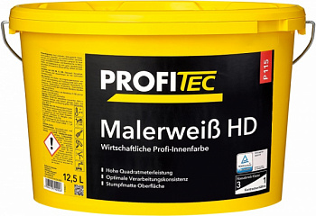 Краска PROFI Tec P115  weiss Malerwei? HD, 12,5 л