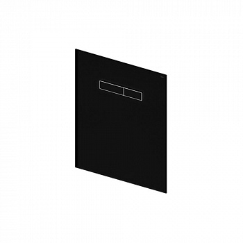 TECE  Верхняя панель TECElux с механическим блоком управления черный  9650005
