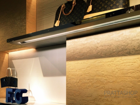 Эффект натурального камня с золотистым переливом