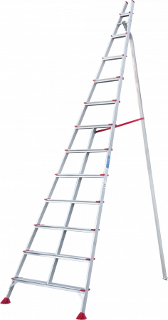Индустриальная алюминиевая садовая стремянка NV3197 артикул 3197112