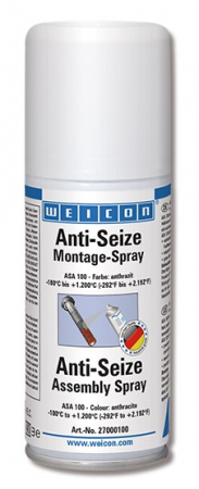 Антикоррозионная монтажная паста Anti-Seize Standart WEICON wcn27000100