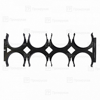 Кластер четверной, двухсторонний для двустенных труб д90 Промрукав