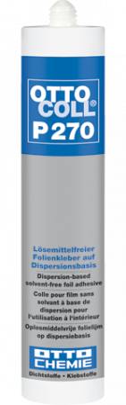 Профессиональный клей для склеивания полиэтилена и плёнок OTTOCOLL A270, 310мл