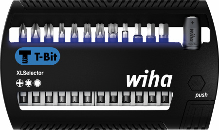 Набор бит Wiha XLSelector T, 50 мм Phillips, TORX, шестигранник