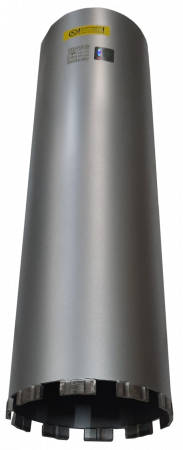 Коронка алмазная 126*450 Hilberg Laser 1 1/4 UNC HD716