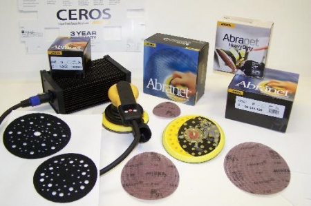 Шлифкруг ABRANET 225мм P80-P320 Mirka