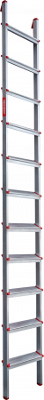 Профессиональная анодированная приставная лестница со ступенями 80 мм NV3170А артикул 3170111A