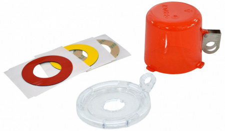 Блокираор кнопки со съемным колпачком