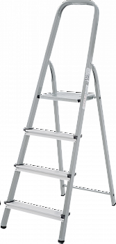Стремянка стальная с алюминиевыми ступенями NV1130 артикул 1130104