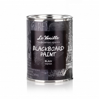 Грифельная краска цвет черный — 4 м2