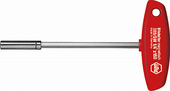 Отвертка Wiha с Т-образной рукояткой и магнитным держателем бит