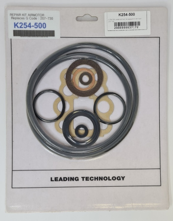 K254-500 ремкомплект воздушного мотора 207-730