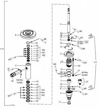 Ремкомплект Leopard 35-70/35-150 (Service Set Fluidsec 70/150 368990)
