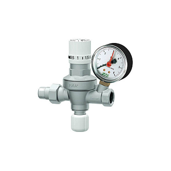 FAR  Автоматический редуктор подпитки c визуализацией настраиваемого давления, с манометром 1/2"  FA 2106 12