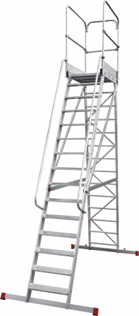 Стремянка передвижная алюминиевая СПА-3,5 NV 8000062