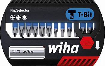 Набор бит Wiha FlipSelector Т, Phillips, Pozidriv, TORX®