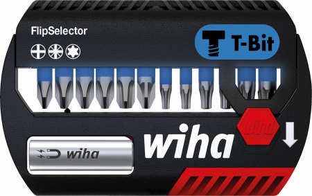 Набор бит Wiha FlipSelector Т, Phillips, Pozidriv, TORX®