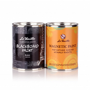 Грифельная и магнитная краска Le Vanille — 4м2