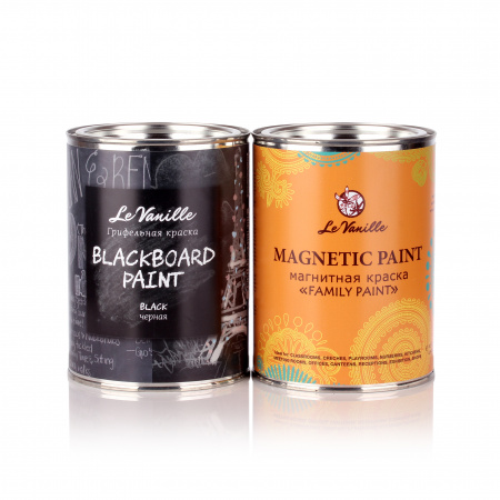 Грифельная и магнитная краска Le Vanille — 4м2