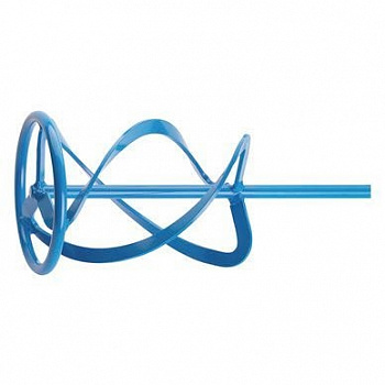 Миксер стальной для перемешивания строительного раствора с встроеной гайкой М14, 160 x 600мм, нагрузка до 50кг STORCH Mortel-Ruhrstab