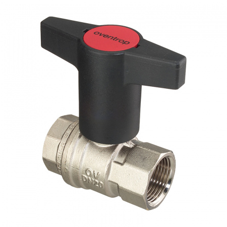 Oventrop  ШК Optibal DN 32, ВР-ВР, черная пластиковая рукоятка DN 32  1077110