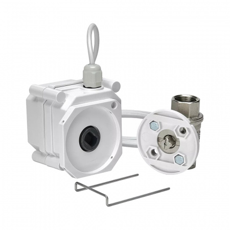 GIDROLOCK  Кран с электроприводом ШЭП ULTIMATE 220V Steel BS 1/2"  11092051