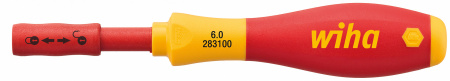 Отвертка Wiha SoftFinish electric с держателем slimVario для бит slimBit
