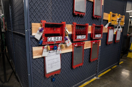 Бокс групповой настенный для групповой блокировки