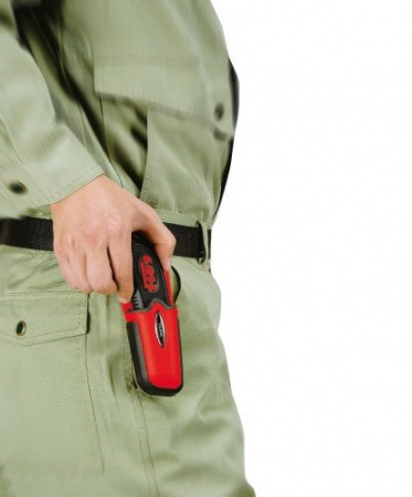 Нож LC-561 GRI в чехле, 18 мм с обрезин. корпусом и винт.стопором. TAJIMA LC561HSB/R