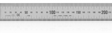 Линейка из нержавеющей стали 150*20 мм TAJIMA SSR15MP