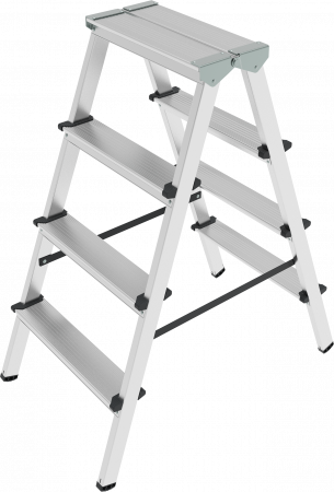 Стремянка алюминиевая двухсторонняя NV1120