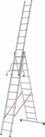 Лестница алюминиевая трехсекционная VIRA NV4230