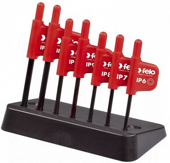 Набор ключей флажковых IP6-IP20, 7шт FELO 34990750