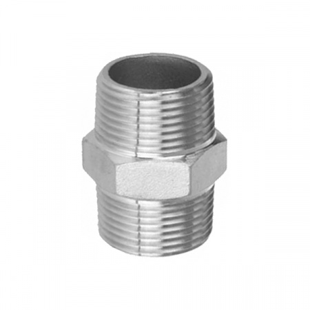 FAR  Ниппель хромированный НР-НР, 1/2"  FC 5800 12