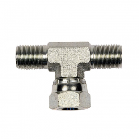 07031014 Тройник 1/4' для подключения второго поста (Китай)